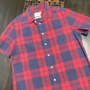 Goodfellow & Co Plaid Button Up Shirt Large